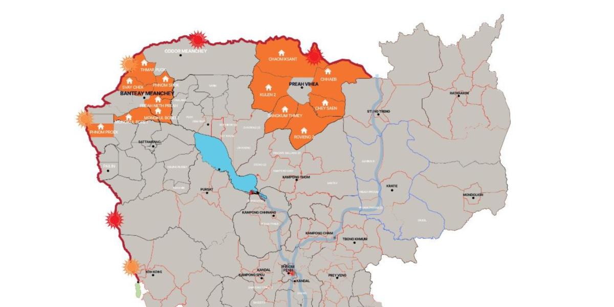Situation Report: Displacement Caused by Cambodia –Thailand Border